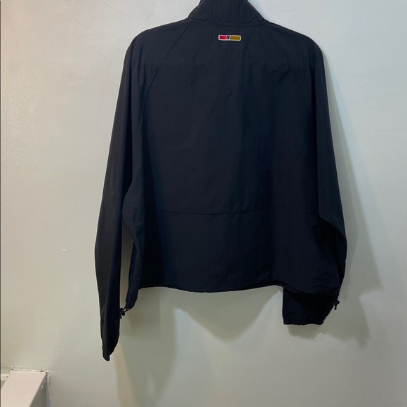 Reebok Pyer Moss Black Orange and White Windbreaker Jacket.New With Tags. Size-M - Picture 3 of 14